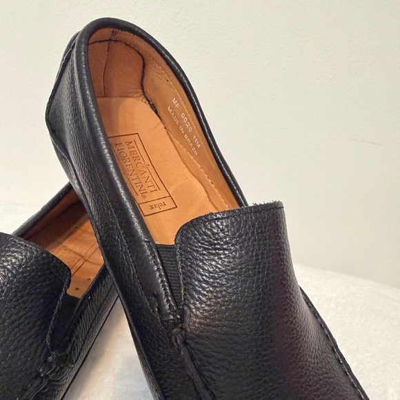 Mercanti Fiorentini Men\'s Size 11  Relax Black Leather Loafers main image 12